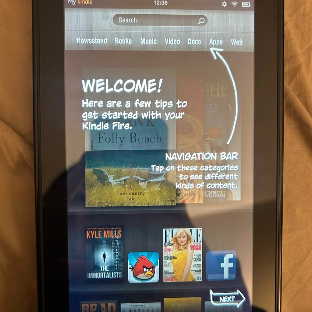 Amazon Kindle Fire Black Tablet